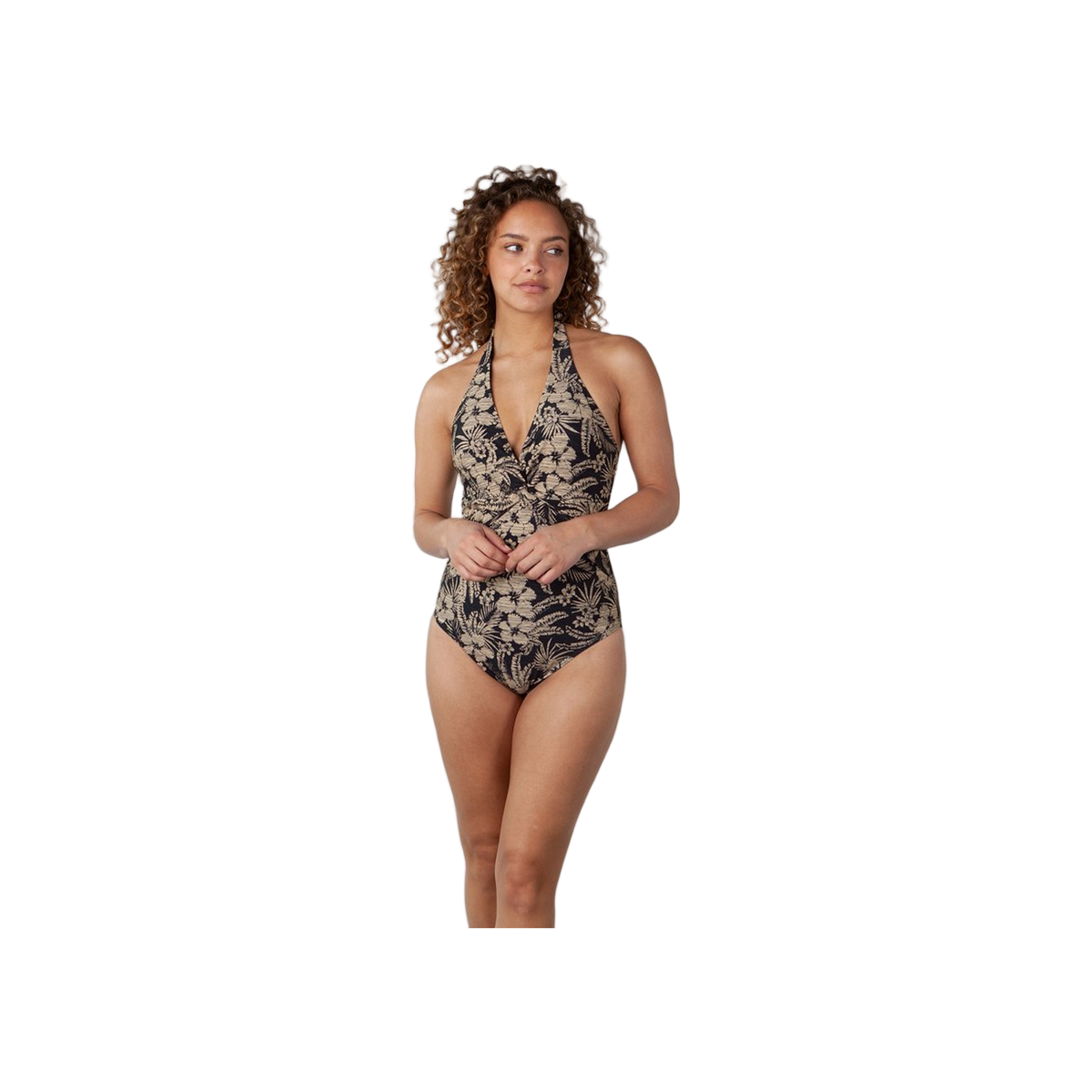 Barts Badpak Halter Shaping one piece