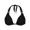Barts Solid Halter Triangle Black
