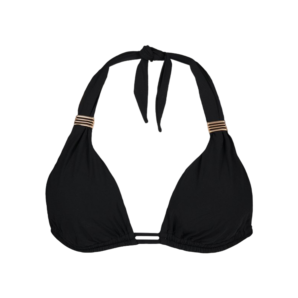 Barts Solid Halter Triangle Black