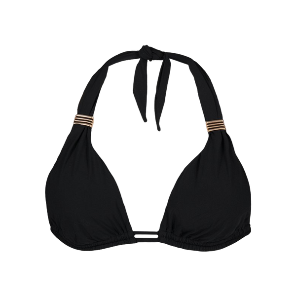 Barts Solid Halter Triangle Black