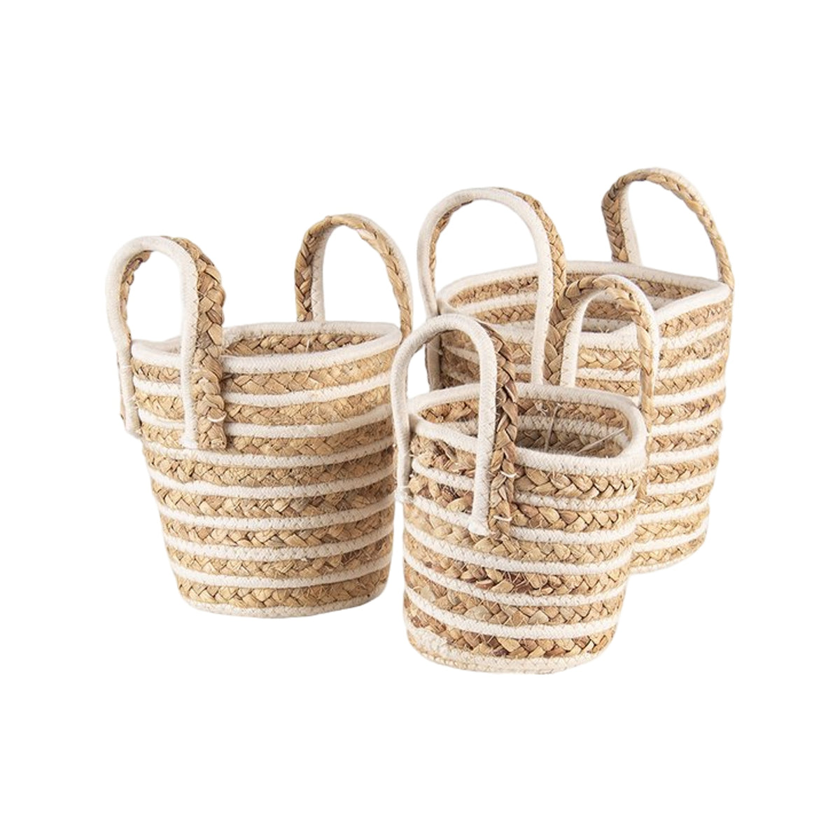 Mand (3) Ø 21x20 / Ø 19x19 / Ø 16x15 cm