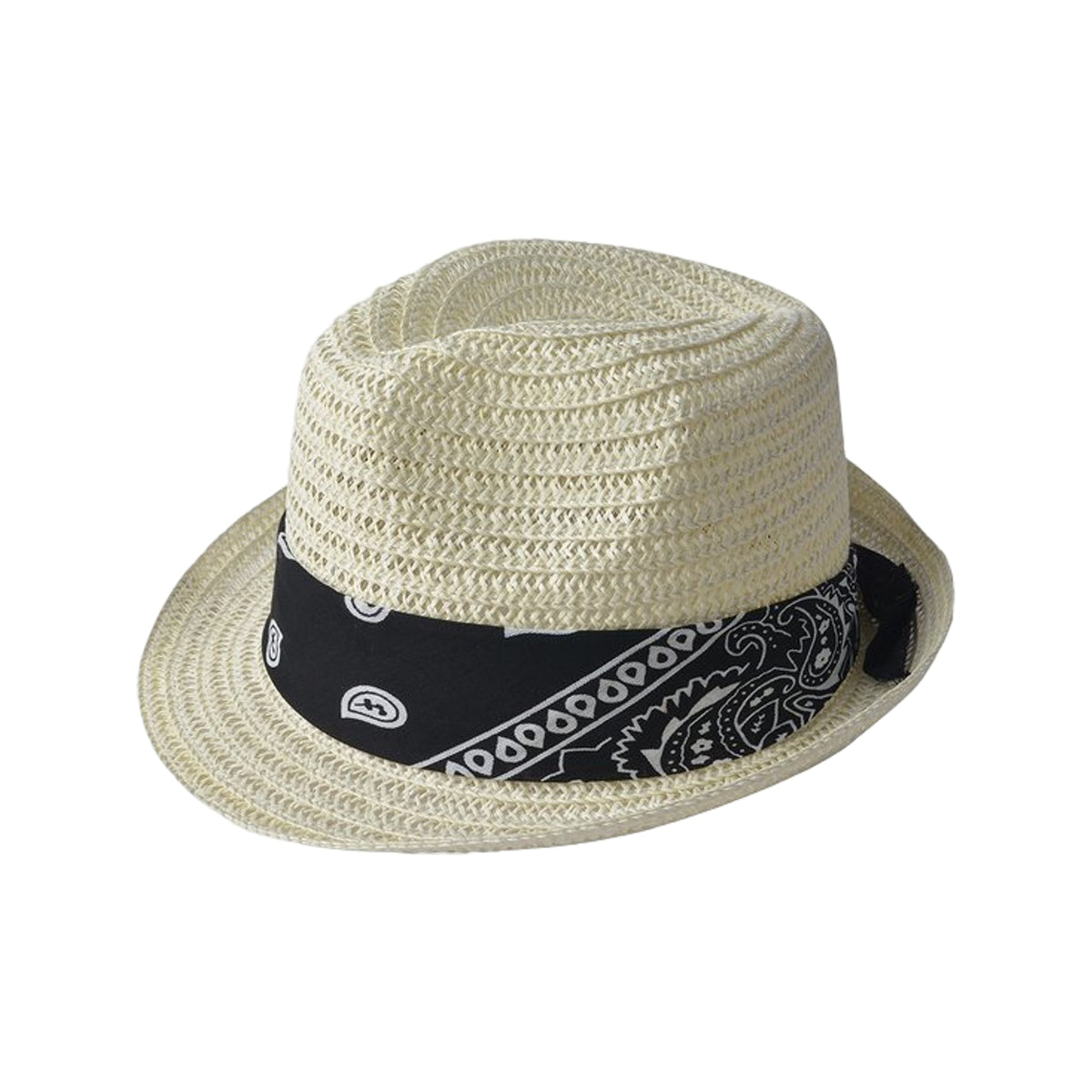 Hoed 24x23 cm creme