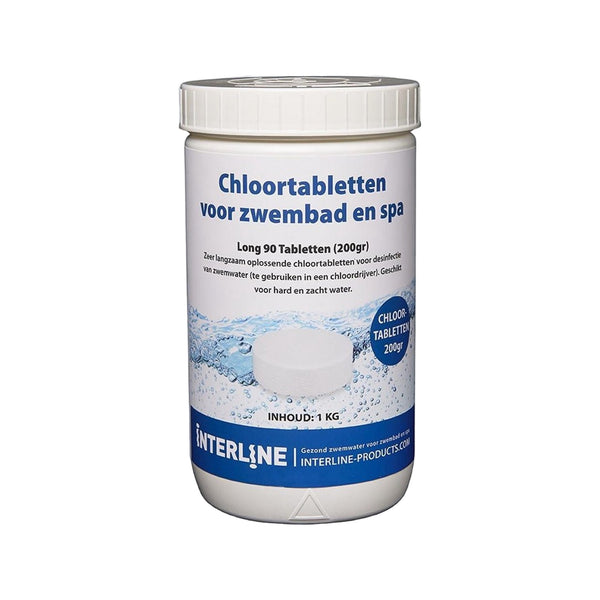 Interline Chloortabletten 1 kg (200 gram)