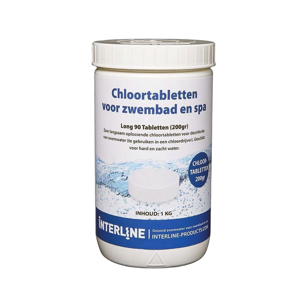Interline Chloortabletten 1 kg (200 gram)