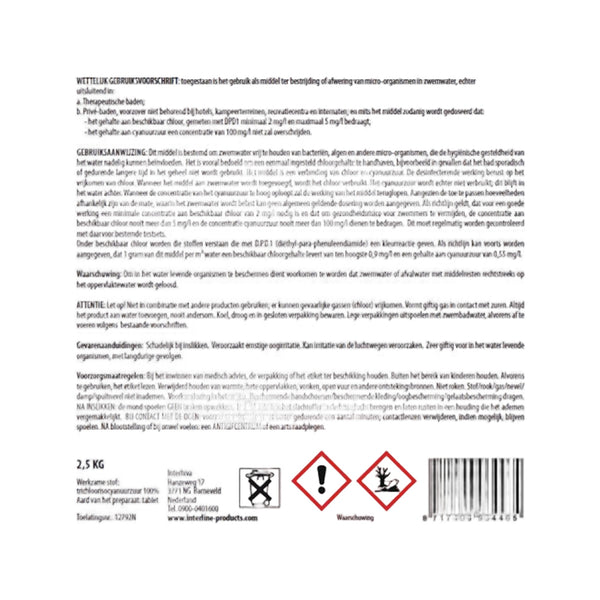 Interline Chloortabletten 2,5 kg (20 gram)