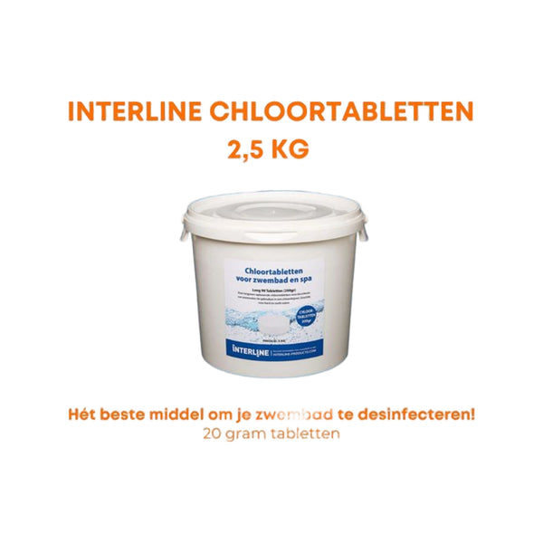 Interline Chloortabletten 2,5 kg (20 gram)