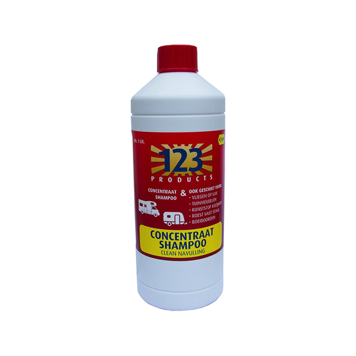 123 Products Clean Concentraat Shampoo 1L