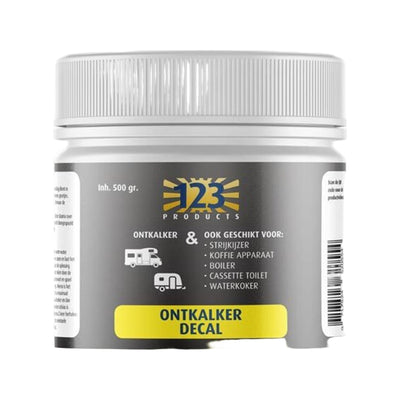 123 Products Decal Ontkalker Pot 500Gr