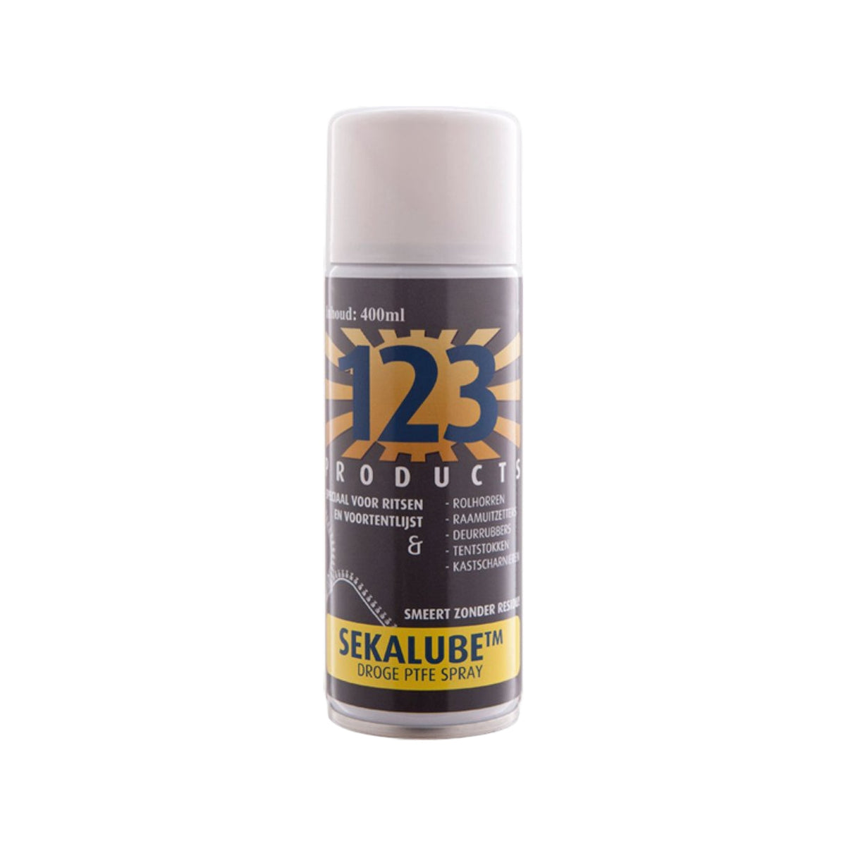 123 Products Sekalube Ptfe Ritsspray 400Ml