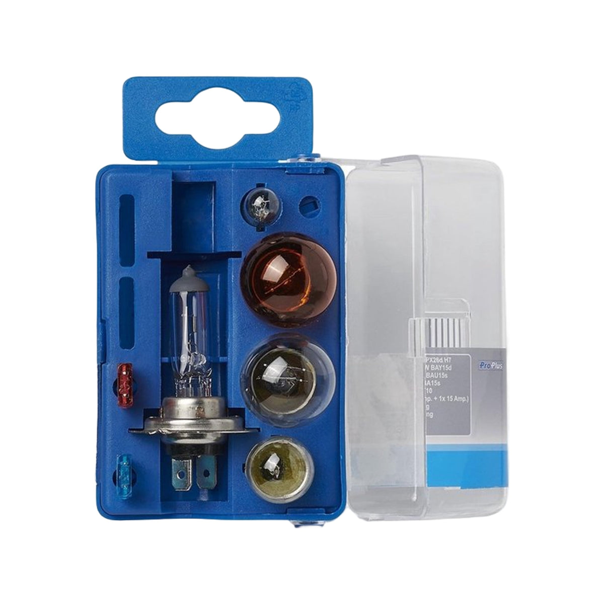 Pro Plus Reservelampenset H7 7-Delig (21W Oranje)