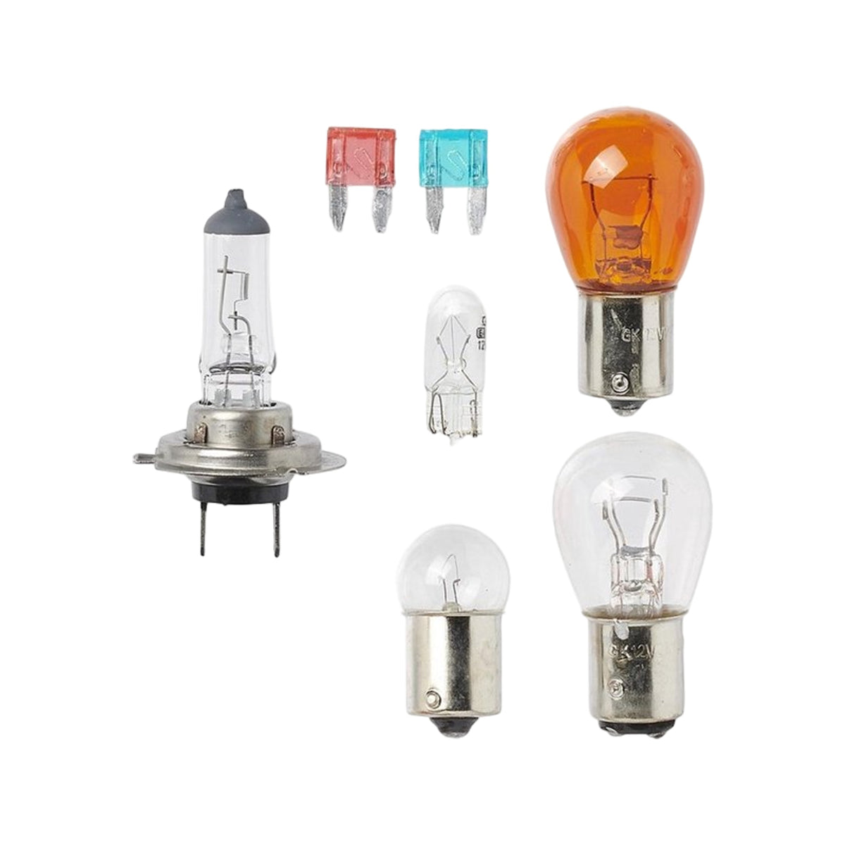 Pro Plus Reservelampenset H7 7-Delig (21W Oranje)