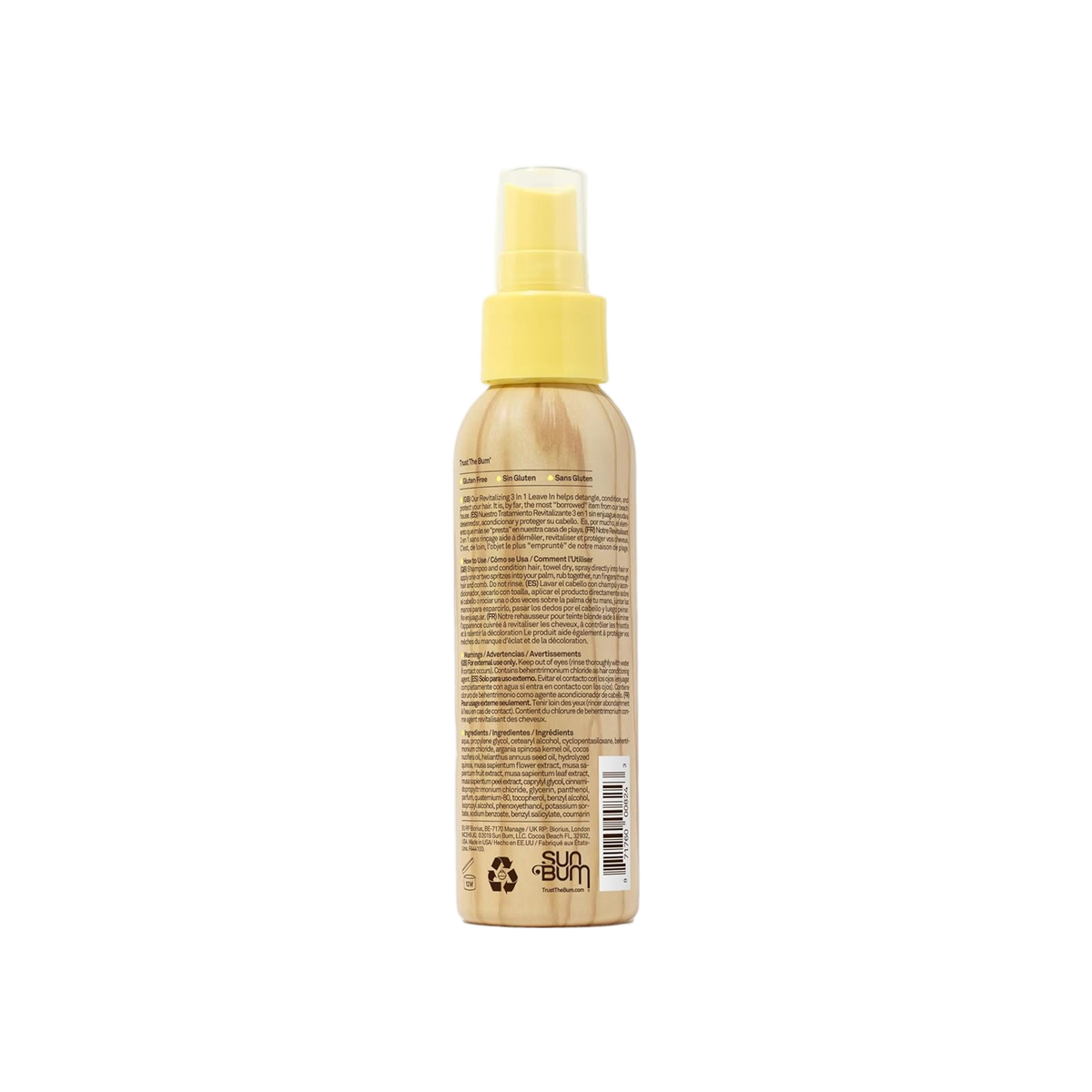 Sunbum Revitalizing 3 In 1 Leave In Conditioner
