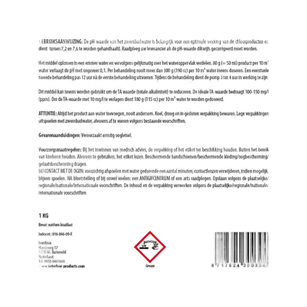Interline Ph Minus 1 Kg
