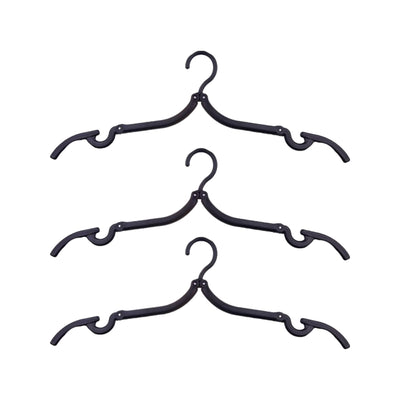 Bat Foldable Hanger black (3 st.)