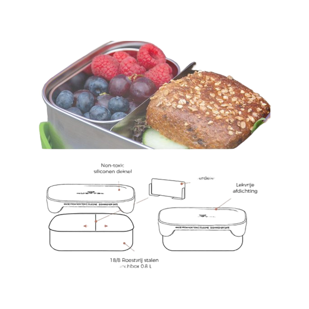 Rubytec Superhero (Green) 800Ml