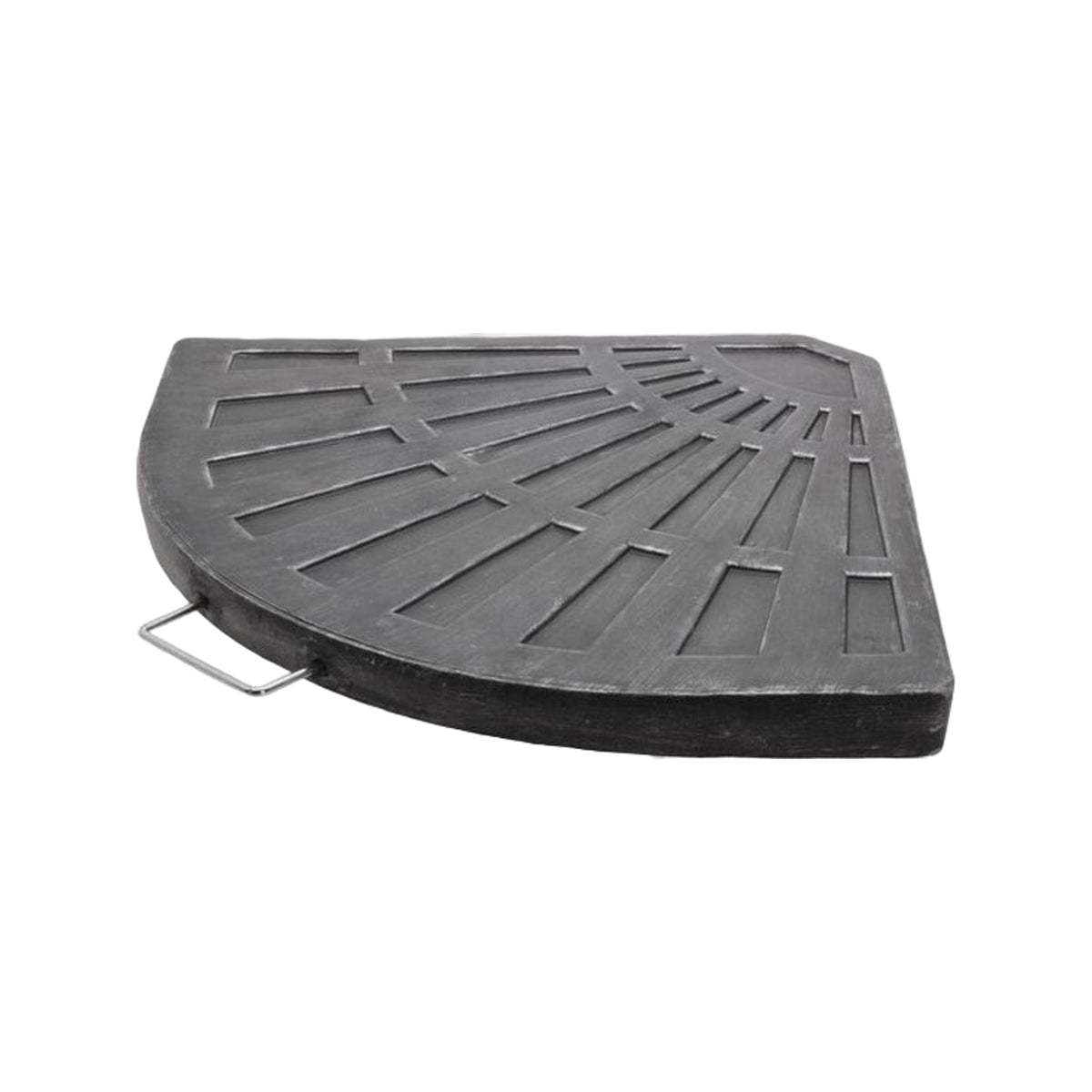 PARASOLSTEEN CEMENT 13.5KG ZWART/ZILVER