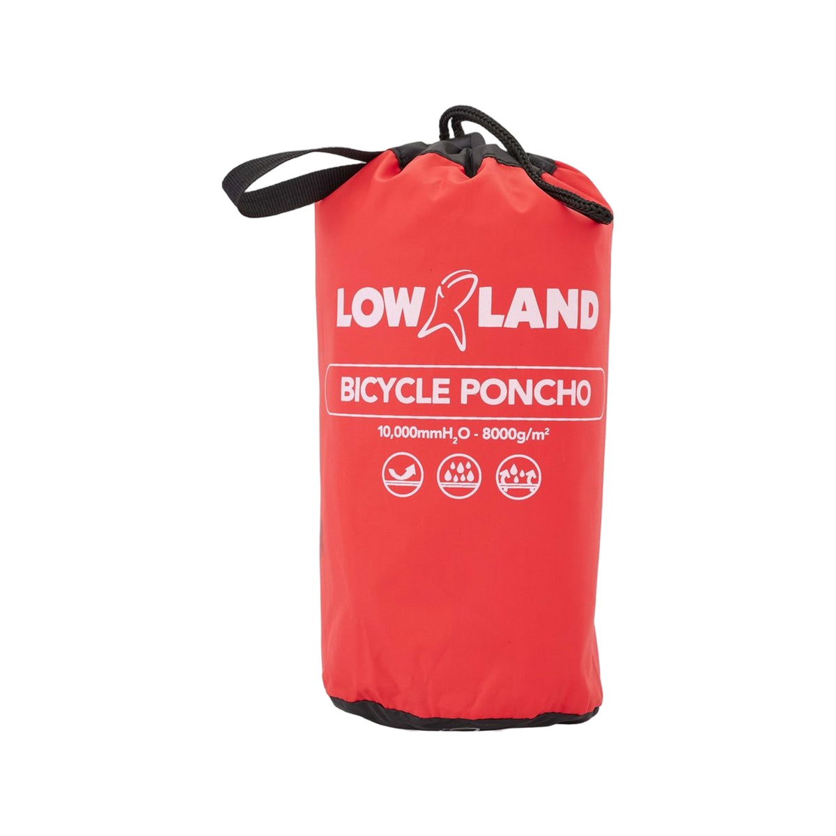 Lowland Bicycleponcho red