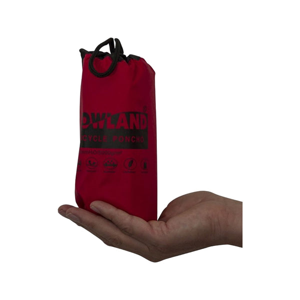 Lowland Bicycleponcho red