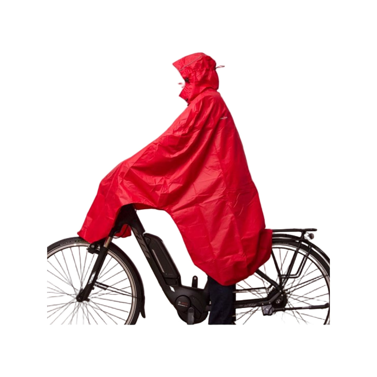 Lowland Bicycleponcho red
