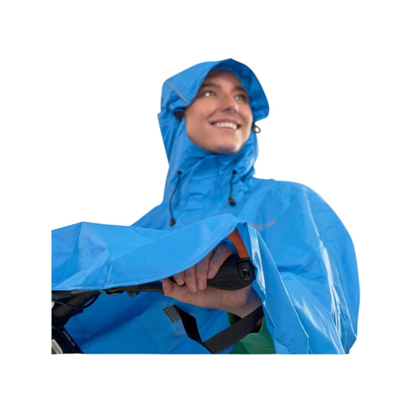 Lowland Bicycleponcho blue