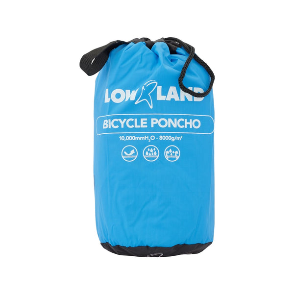 Lowland Bicycleponcho blue
