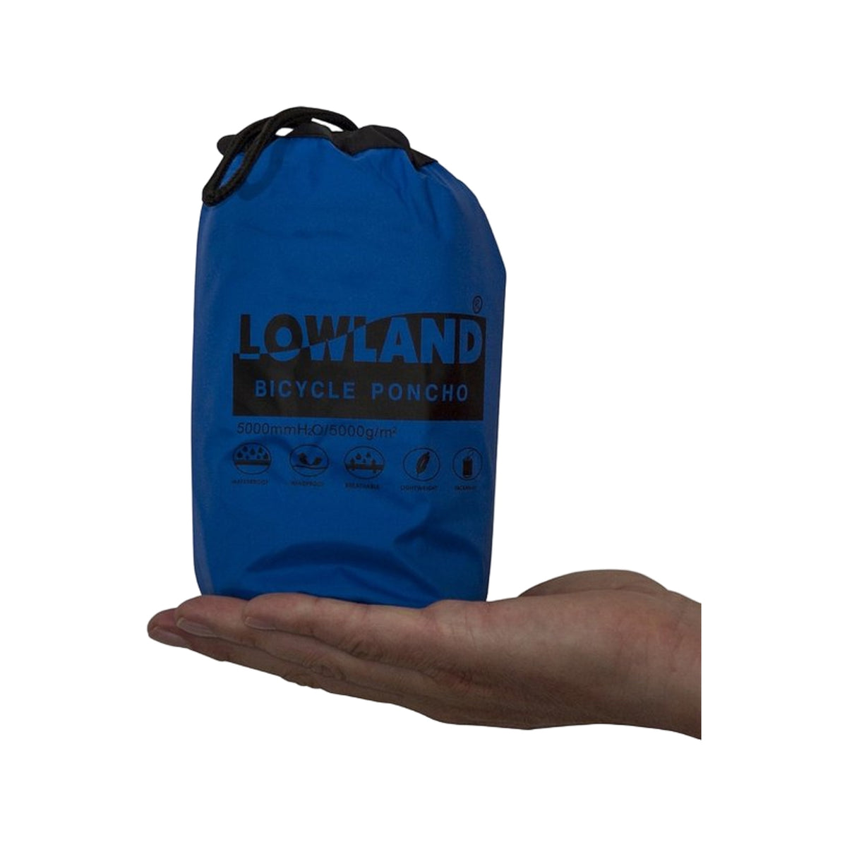Lowland Bicycleponcho blue