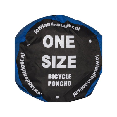 Lowland Bicycleponcho blue