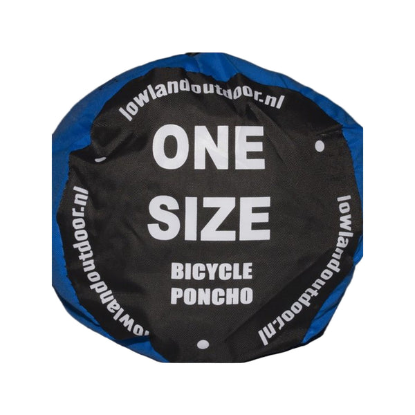 Lowland Bicycleponcho blue