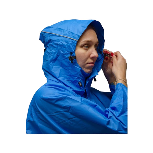 Lowland Bicycleponcho blue