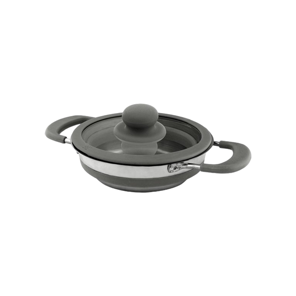 Eurotrail Camping Pot with Lid 1.0 Litre