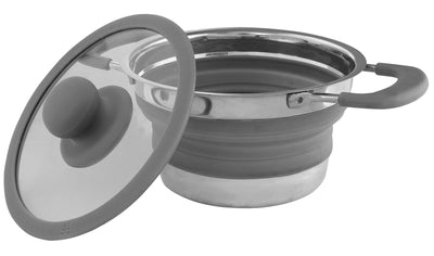 Pan + deksel 1,5 ltr. — grey