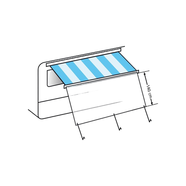 Eurotrail Sunblocker 300cm