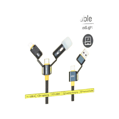 WakaWaka Connect - Multiplug USB Cable
