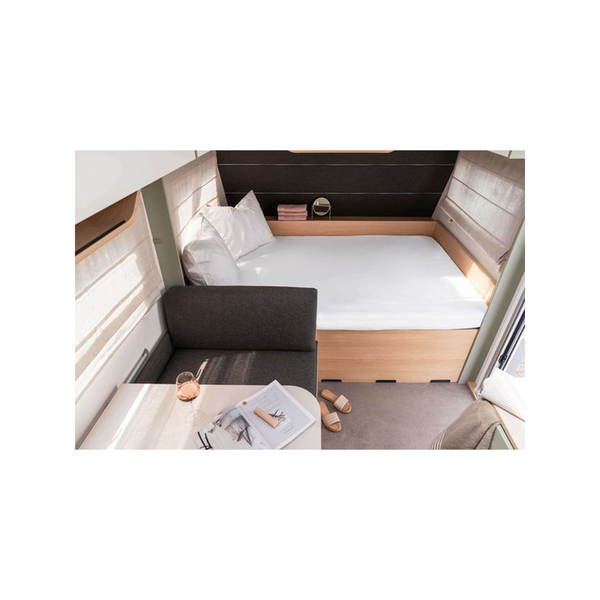 Walra Hoeslaken Jersey Stretch Hefbed wit