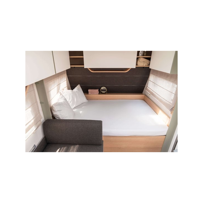 Walra Hoeslaken Jersey Stretch Hefbed wit