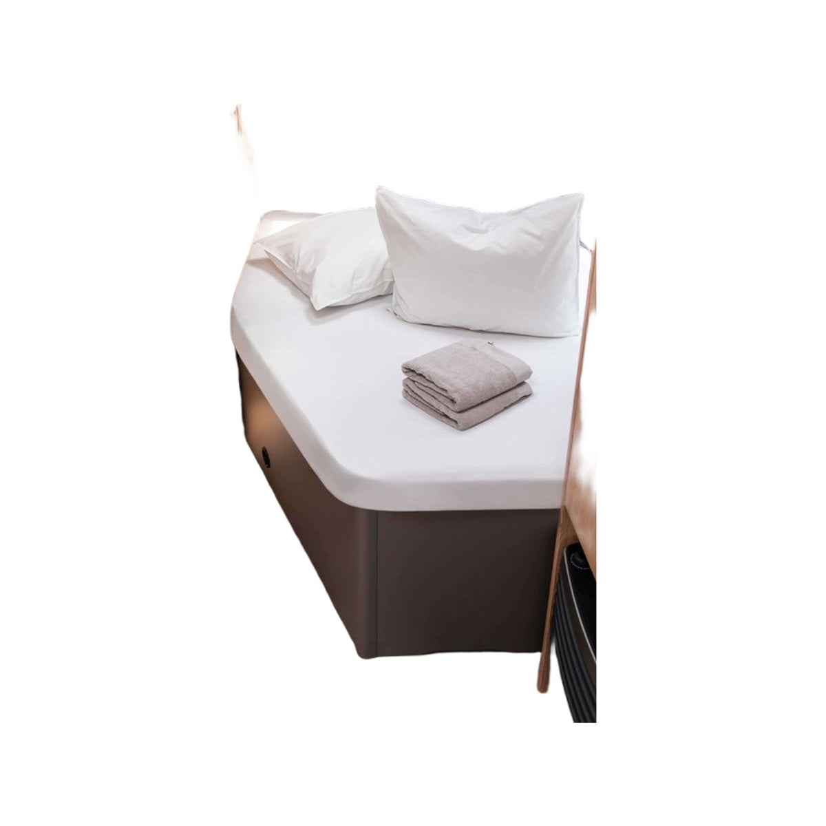 Walra Hoeslaken Jersey Stretch Frans bed L wit