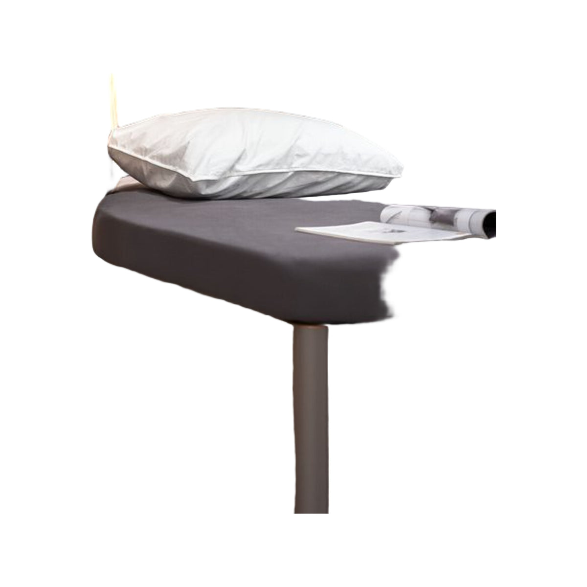 Walra Hoeslaken Jersey Stretch Frans bed L antraciet