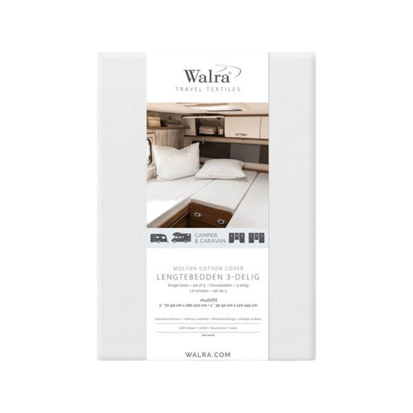 Walra Molton matrasbeschermer (3-delig)