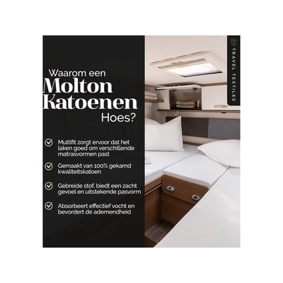 Walra Molton matrasbeschermer (3-delig)