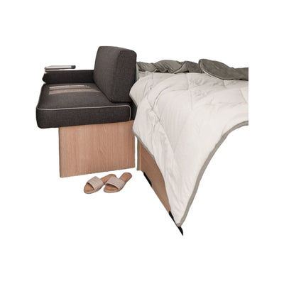 Walra Dekbed travel 240 x 200 cm zand / taupe