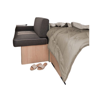 Walra Dekbed travel 240 x 200 cm zand / taupe