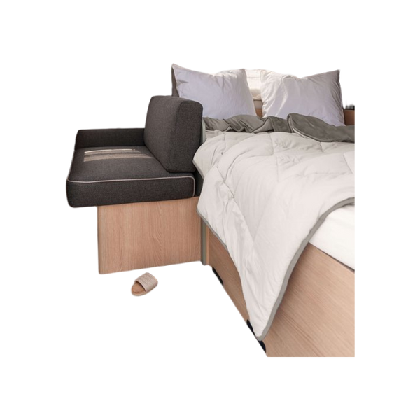 Walra Dekbed travel 240 x 200 cm zand / taupe