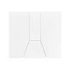 Walra Hoeslaken Jersey Stretch 4-delige set wit