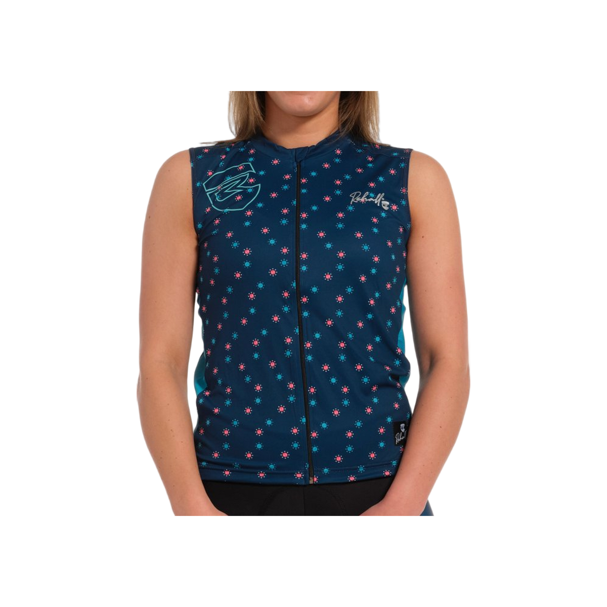 LORENA-R Womens Cycling T-Shirt Sleeveless Top