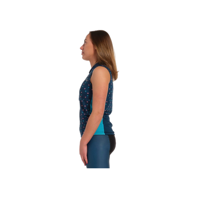 LORENA-R Womens Cycling T-Shirt Sleeveless Top