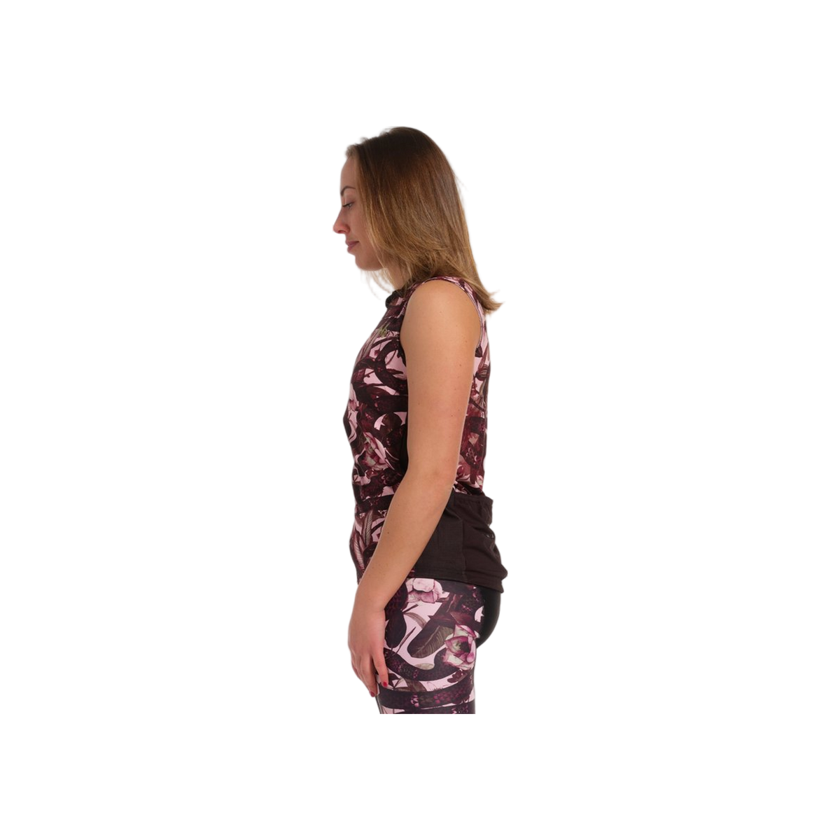 LORENA-R Womens Cycling T-Shirt Sleeveless Top