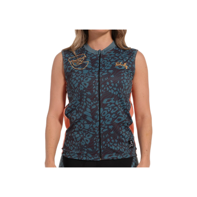 LORENA-R Womens Cycling T-Shirt Sleeveless Top