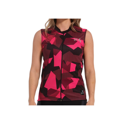 LORENA-R Womens Cycling T-Shirt Sleeveless Top