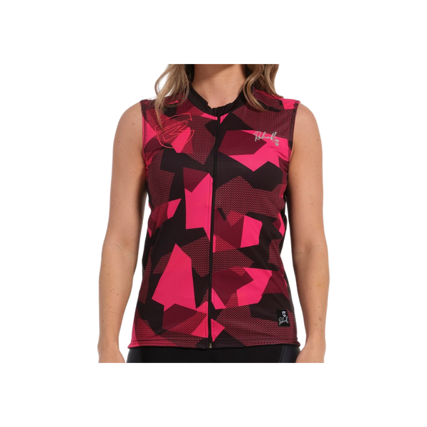 LORENA-R Womens Cycling T-Shirt Sleeveless Top