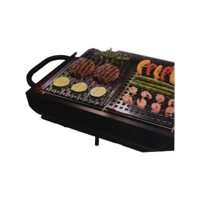 Koopman BBQ Grillplaat 2-Delig RVS
